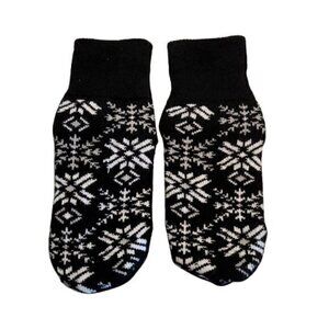 [Muk Luks] Snowflake Slipper Socks